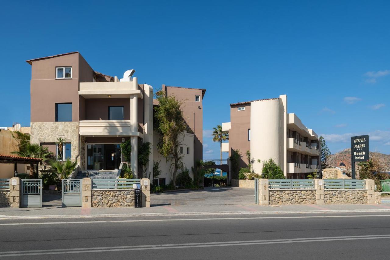 Hotel Haris On The Beach Agia Marina Exterior foto