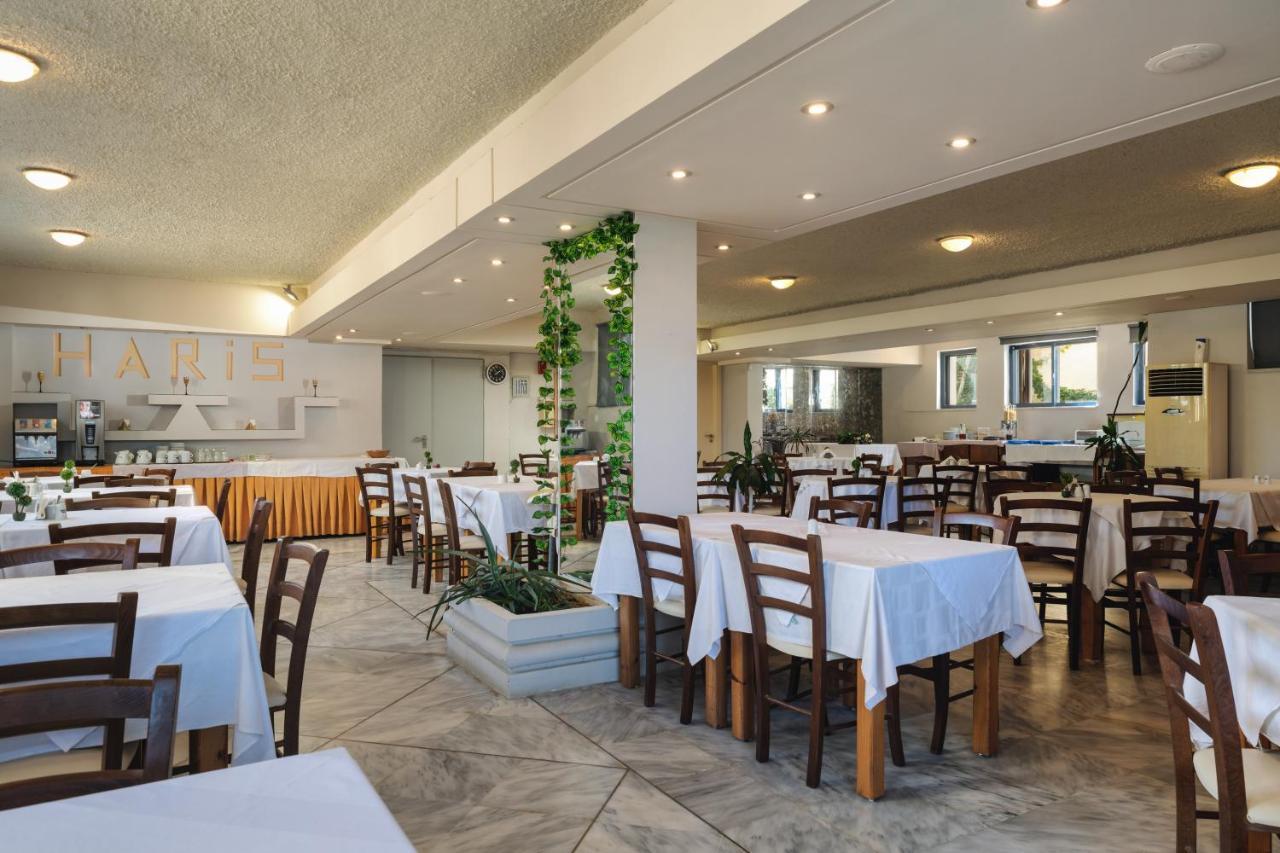 Hotel Haris On The Beach Agia Marina Exterior foto