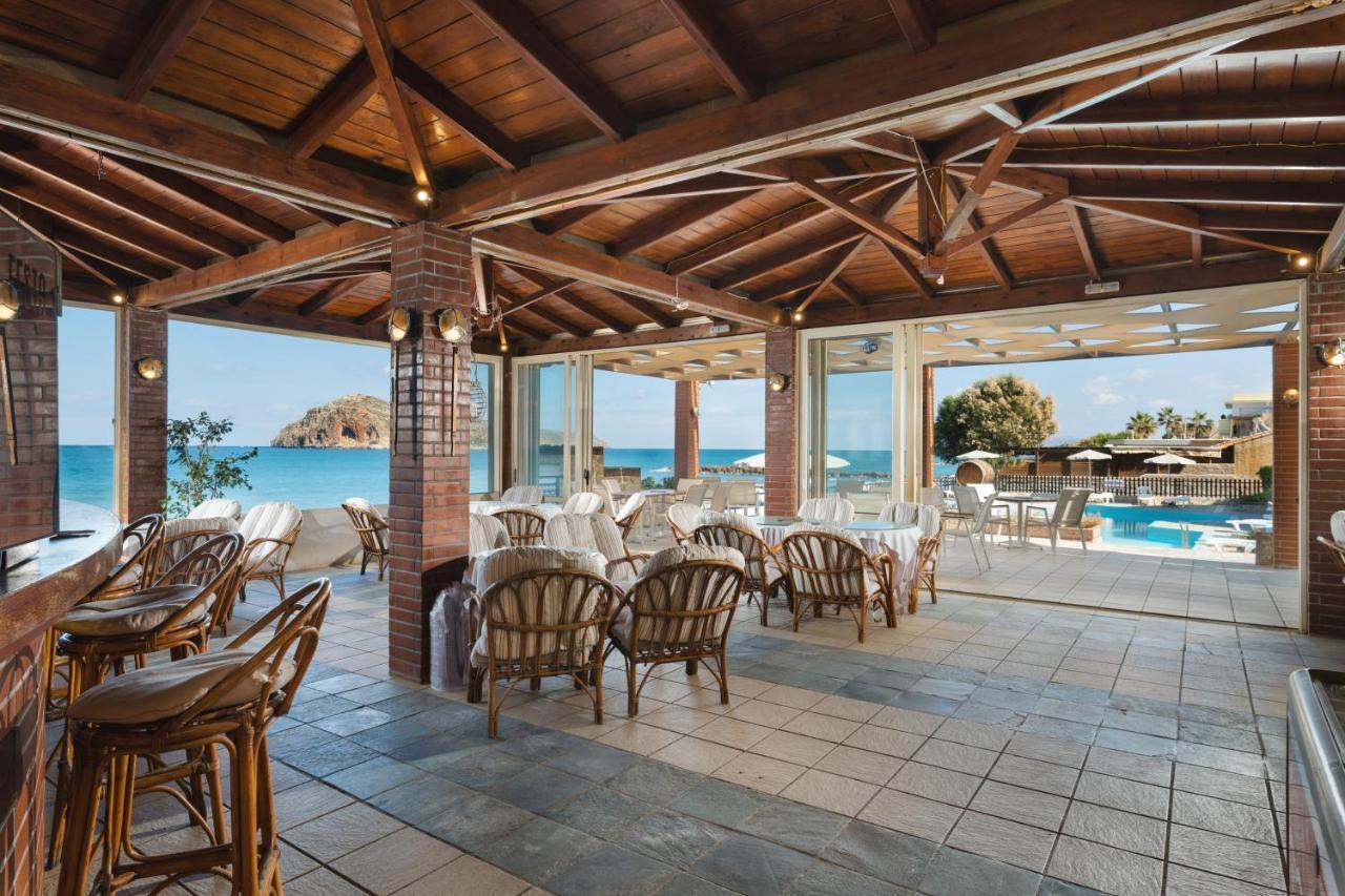 Hotel Haris On The Beach Agia Marina Exterior foto