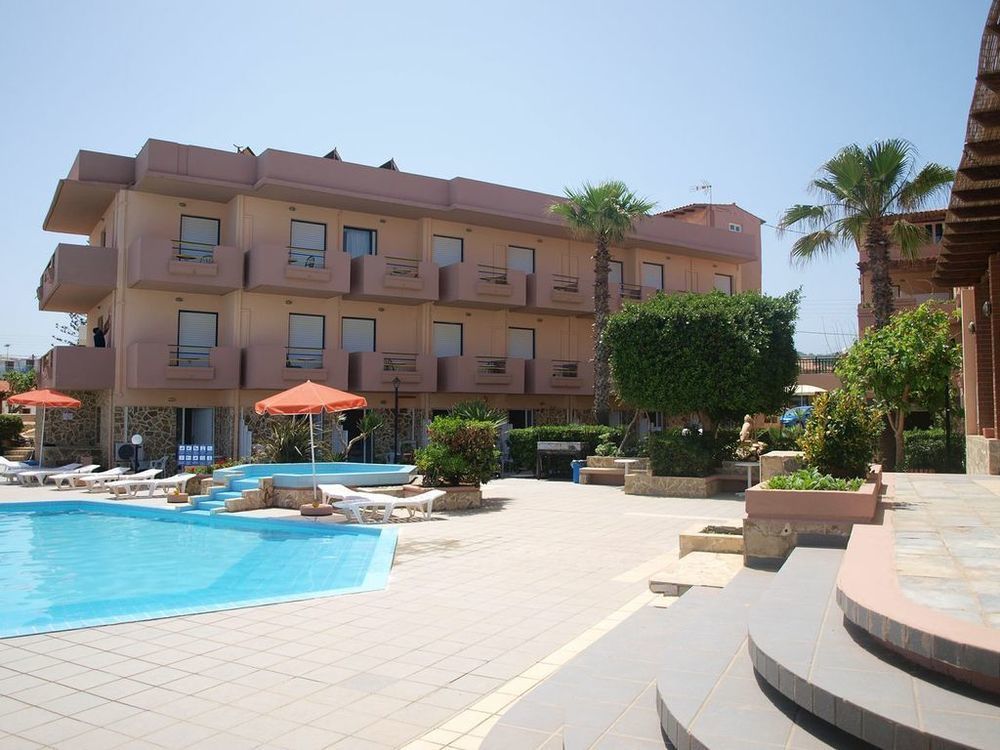 Hotel Haris On The Beach Agia Marina Exterior foto